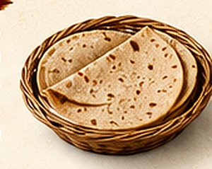 Freshly made Indian breads