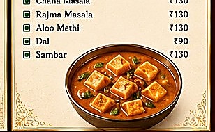Paneer butter masala